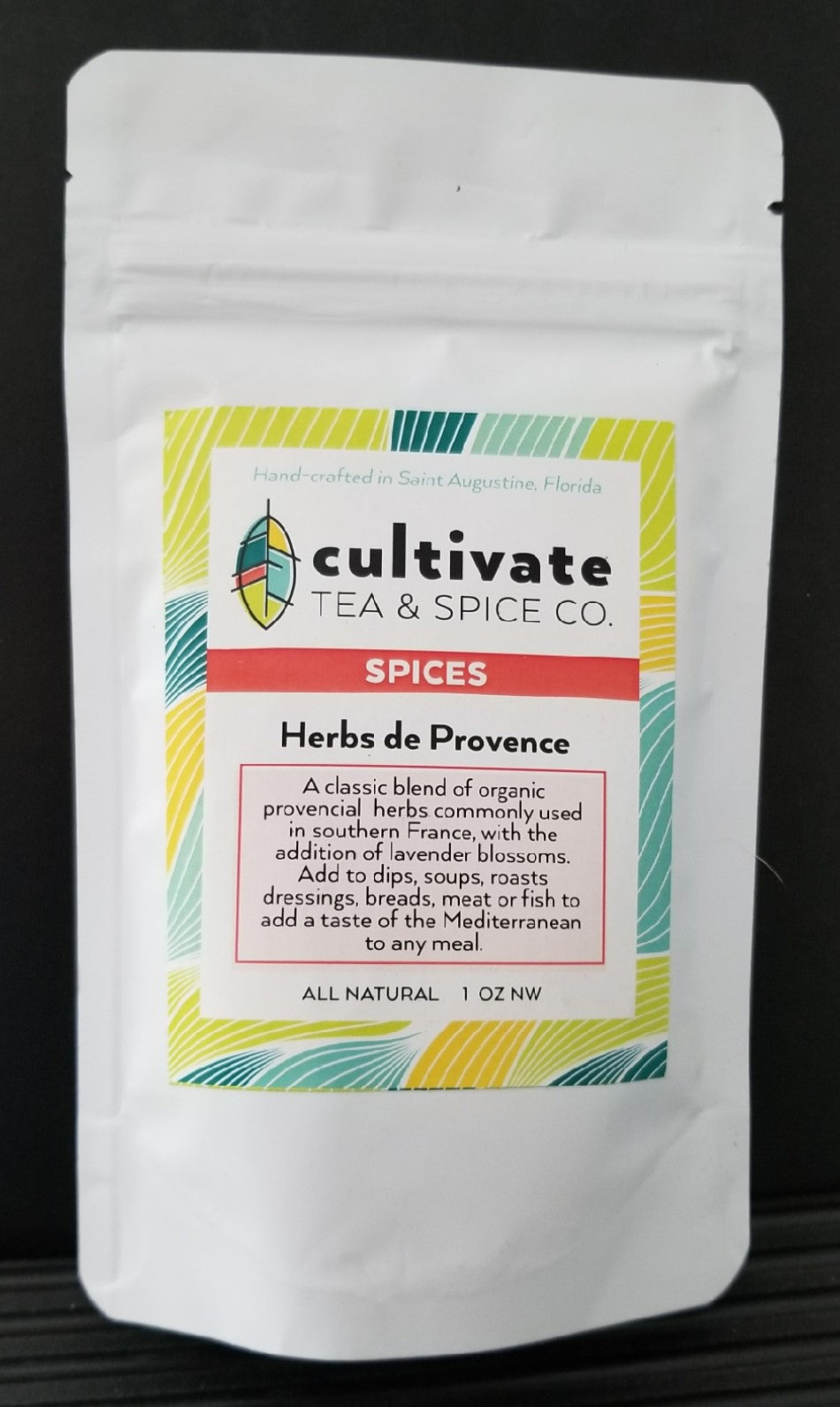 Cultivate Tea and Spice Organic Herbs de Provence Pack