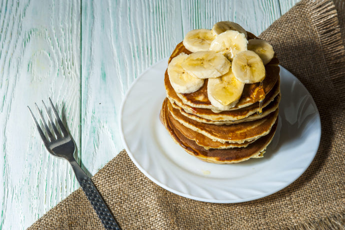 Banana Oat Pancakes