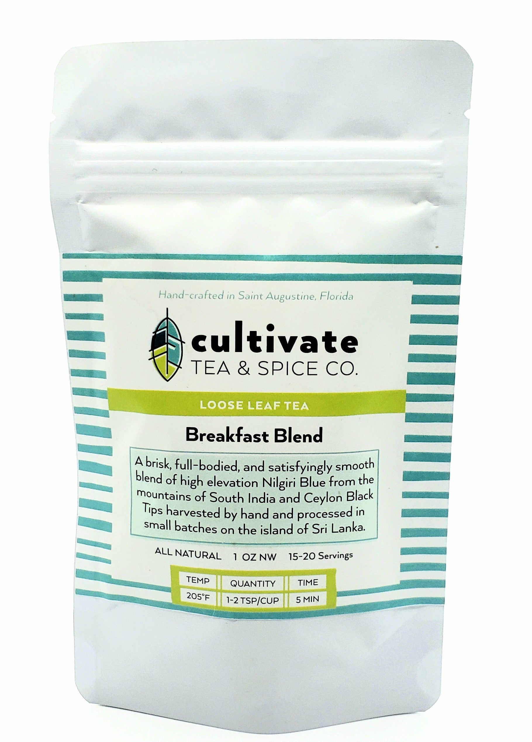 Cultivate Tea and Spice Breakfast Tea Blend Pack