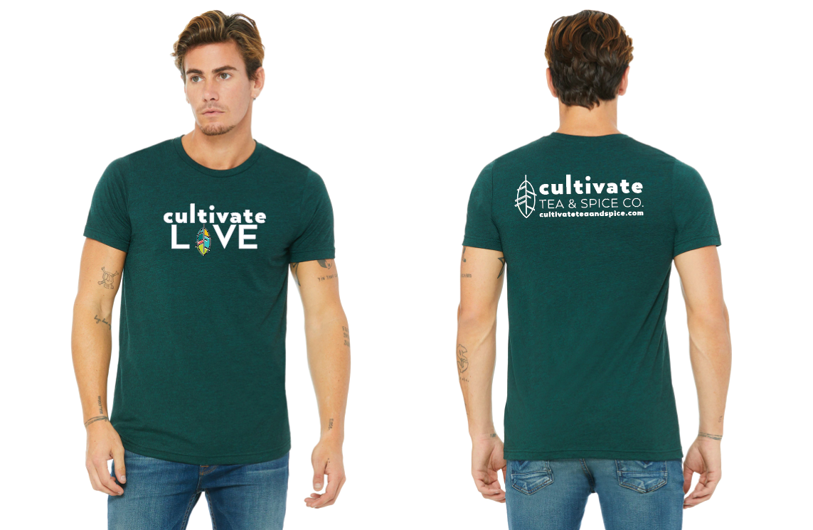 Cultivate LOVE T-Shirt - Various Colors – Cultivate Tea & Spice