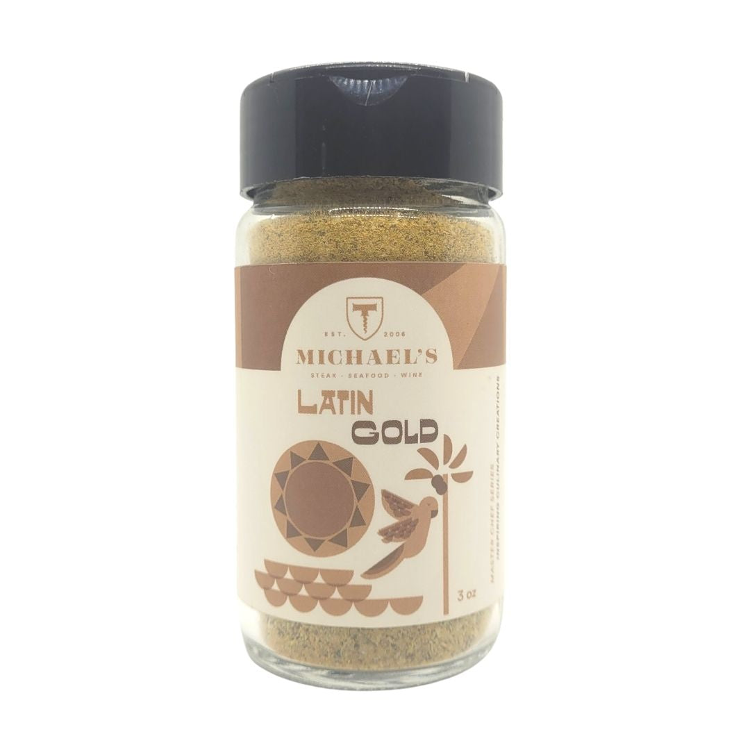 Cultivate Tea and Spice Latin Gold Jar