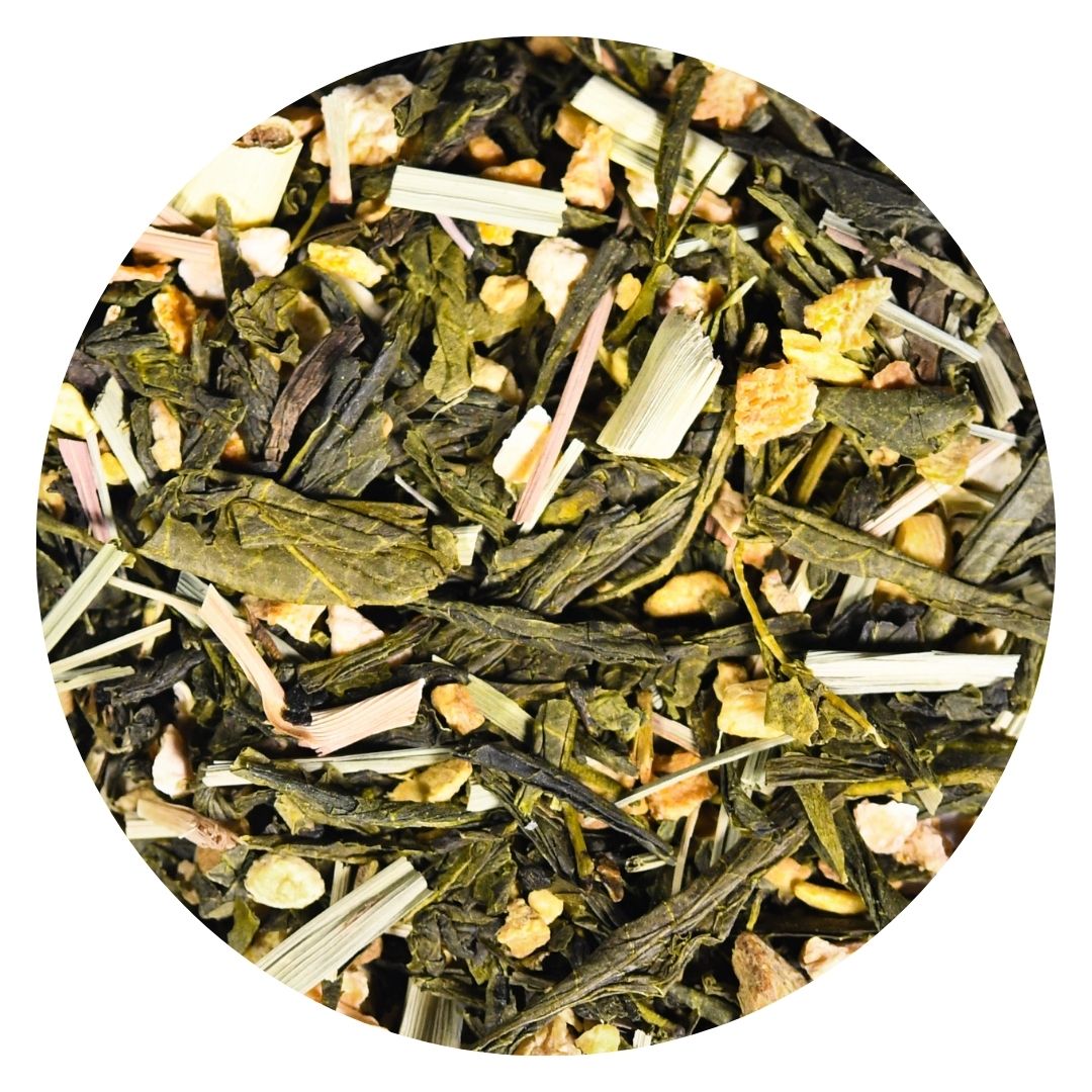 Cultivate Tea and Spice Organic Lemon Ginger Green Tea