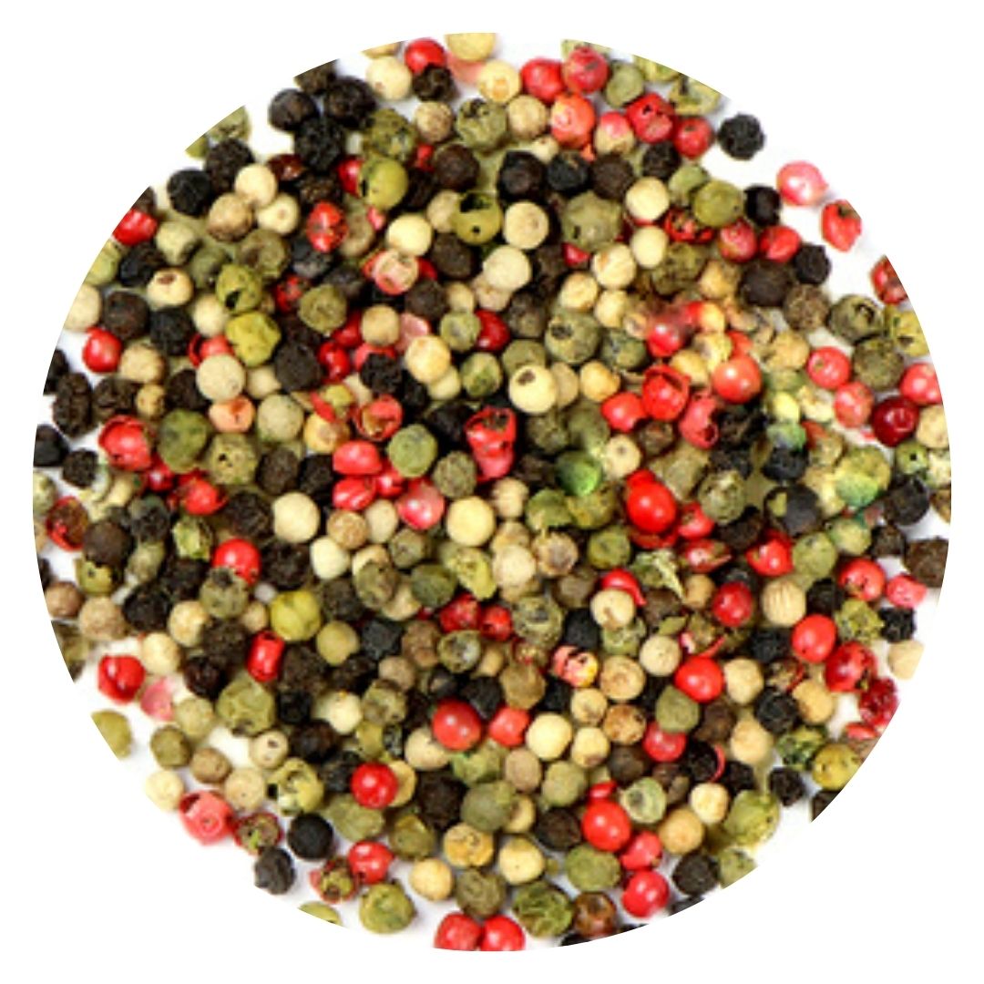 Cultivate Tea and Spice Organic Rainbow Peppercorn Grinder